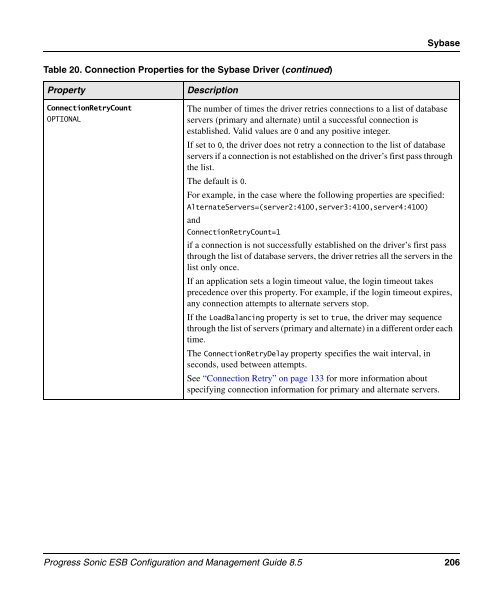 Progress Sonic ESB Configuration and Management Guide