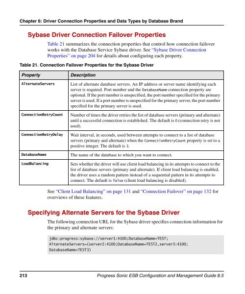 Progress Sonic ESB Configuration and Management Guide