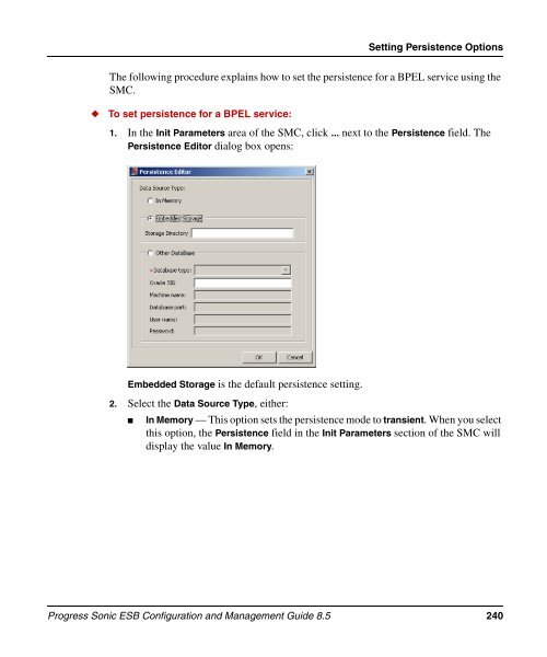 Progress Sonic ESB Configuration and Management Guide