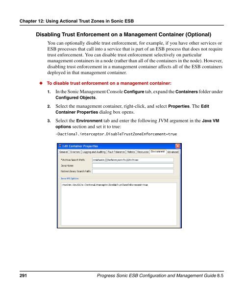 Progress Sonic ESB Configuration and Management Guide