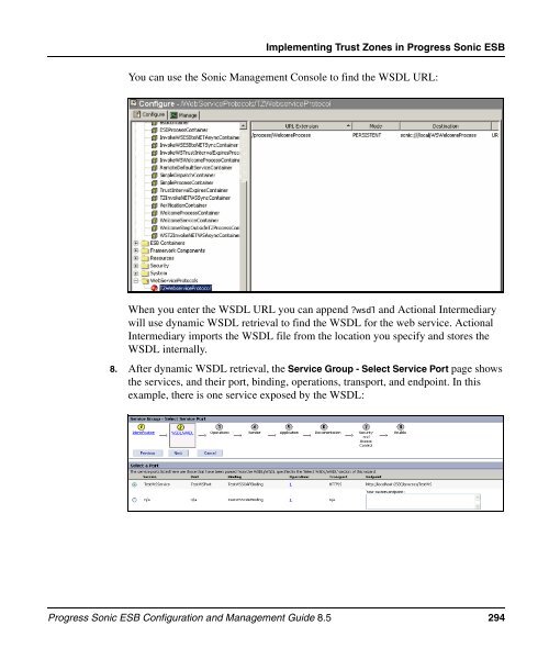 Progress Sonic ESB Configuration and Management Guide