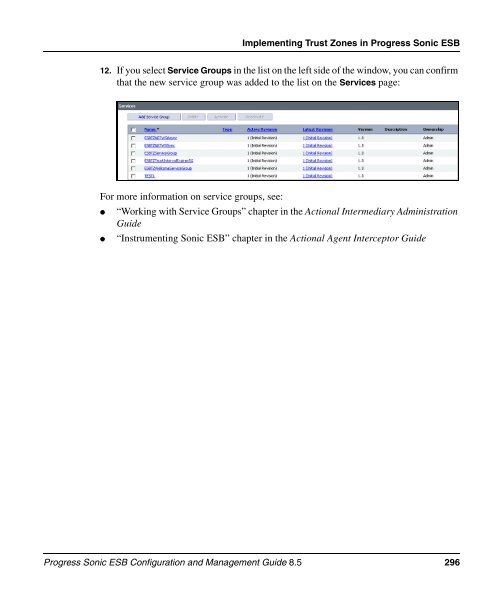 Progress Sonic ESB Configuration and Management Guide