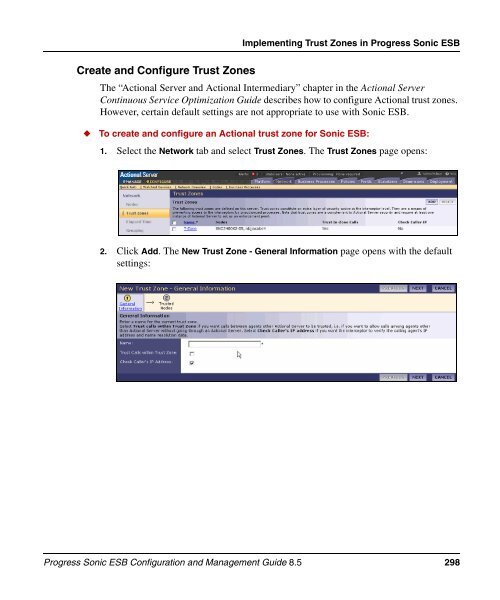 Progress Sonic ESB Configuration and Management Guide