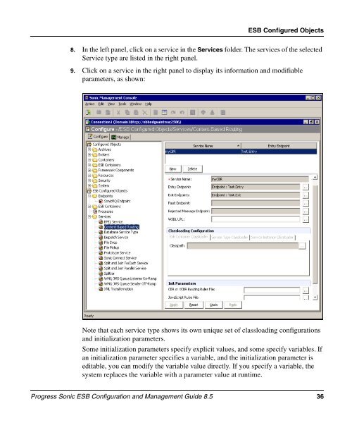 Progress Sonic ESB Configuration and Management Guide