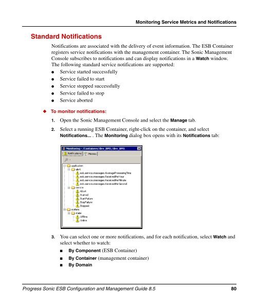 Progress Sonic ESB Configuration and Management Guide