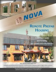 Remote PRefab Housing - Forintek Canada Corp.
