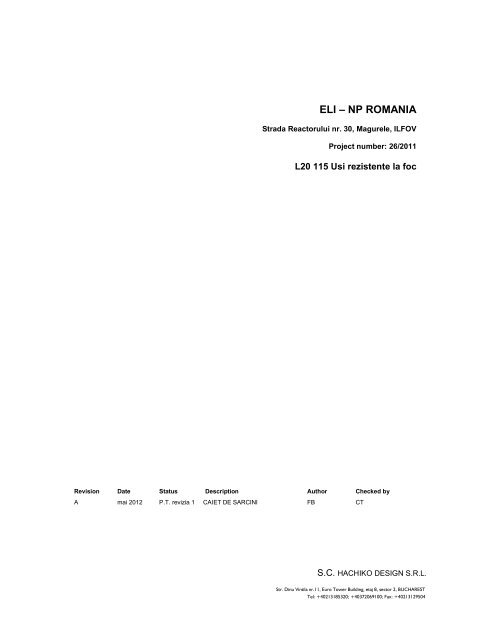 L20 115 USI REZISTENTE LA FOC.pdf - ELI-NP