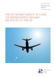The Economic Impact of a Ban on Imports - International Trade Centre