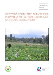 overview of organic agriculture in rwanda and options for policy and ...