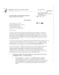 FDA Warning Letter to Harry D. Bear, M.D., Ph.D. 2002-09-27 - Circare