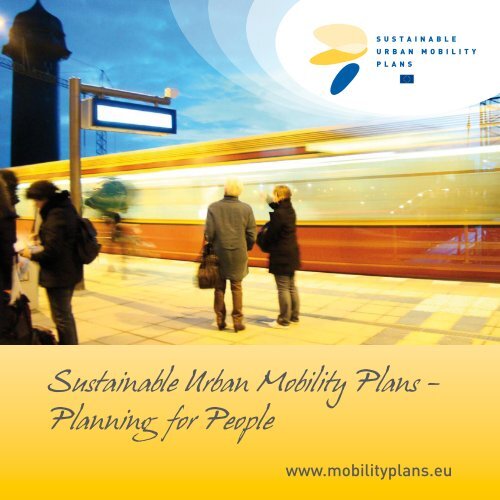 SUMP brochure - SUSTAINABLE URBAN MOBILITY PLANS