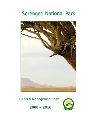 Serengeti General Management Plan