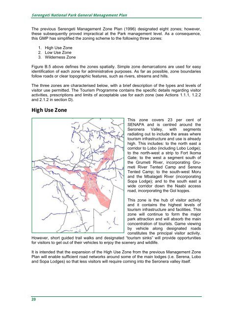 Serengeti General Management Plan