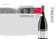 BESTELLUNG NEWSLETTER ANGEBOT JUNI 2009 - Divino