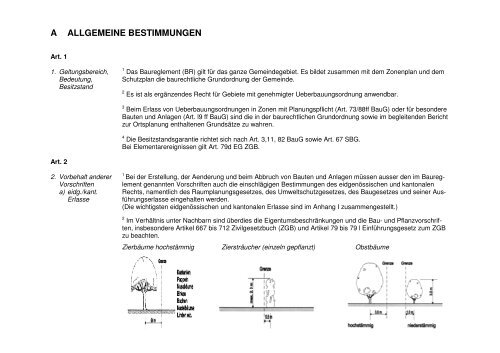 EINWOHNERGEMEINDE DÜRRENROTH BAUREGLEMENT ...