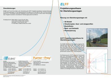 ELFF Projektierungssoftware für ... - ELBAS Schweiz AG