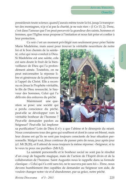 RIVISTA DIOCESANA - Diocesi di Ventimiglia - San Remo