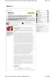 Page 1 of 2 Gastronomie, Hotellerie, News, Jobs, Kontakte ...