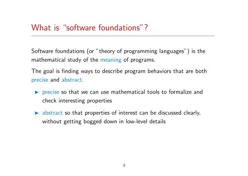 Foundations of Software - LAMP - EPFL