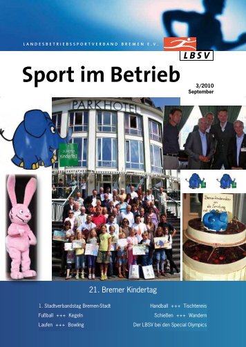 Ausgabe 03/2010 - Landesbetriebssportverband Bremen eV