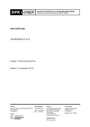 Jahresbericht 2010 - Anlage 1 - Deutsche Prüfstelle für ...