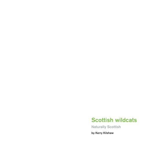 Scottish wildcats - Scottish Natural Heritage