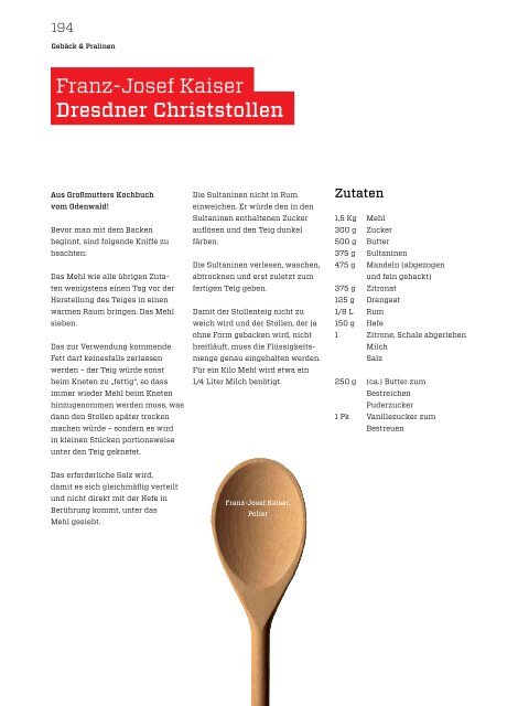 Das s- Kochbuch