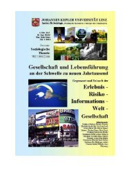 Prof. Ingo Moerth - Publikationen: Gesellschaft und Lebensführung ...