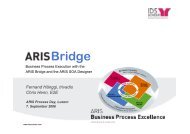 ARIS Bridge: Model Driven Integration for SAP Netweaver - E2E