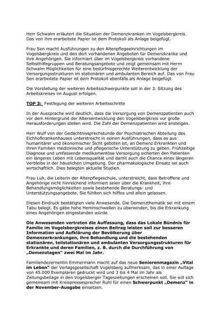 Protokoll_Gesundheit und Pflege_19.06.08 - Vogelsbergkreis