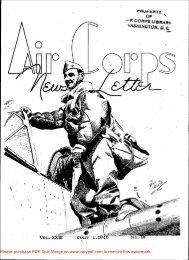 News Letter 1940 Jul-Dec - Air Force Historical Studies Office