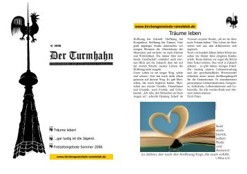 (Turmhahn online M\344rz 08.pub) - Evangelisch-lutherische ...