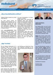 Download Kundenzeitung Nr. 12 / April 2012 (PDF) - Volksbank ...