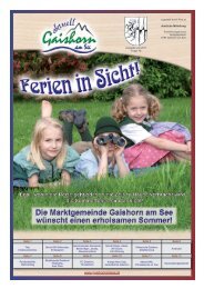 Gemeindezeitung Juli 2011 - Gaishorn am See