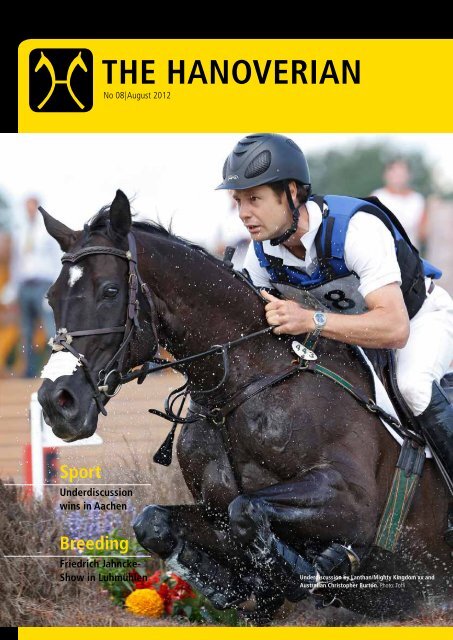 The Hanoverian 08|2012 - the American Hanoverian Society!