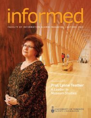 Prof. Lynne Teather - Faculty of Information - University of Toronto