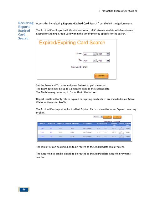 Transaction Express User Guide - Merchant Service Group