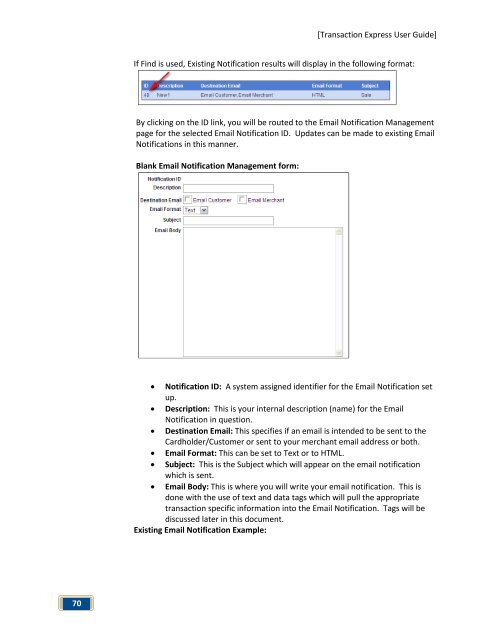 Transaction Express User Guide - Merchant Service Group