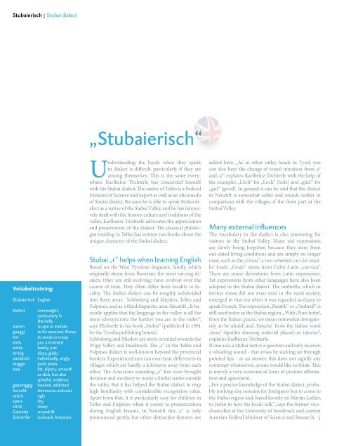 Stubai Magazin