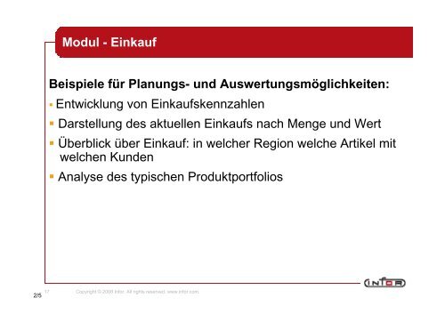 Disclaimer Das vorliegende Dokument gibt die ... - Infor