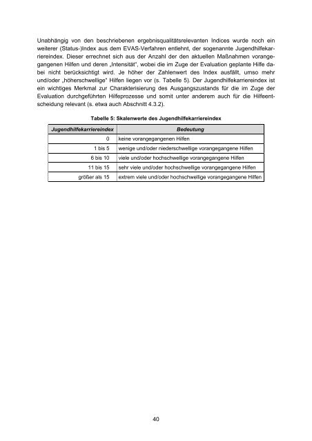 Evaluation der Sozialpädagogischen Diagnose-Tabellen ...