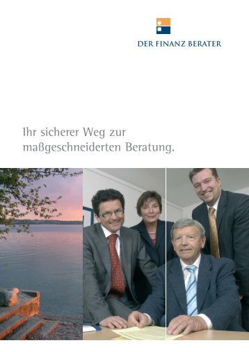 Download Broschüre - Der Finanz Berater