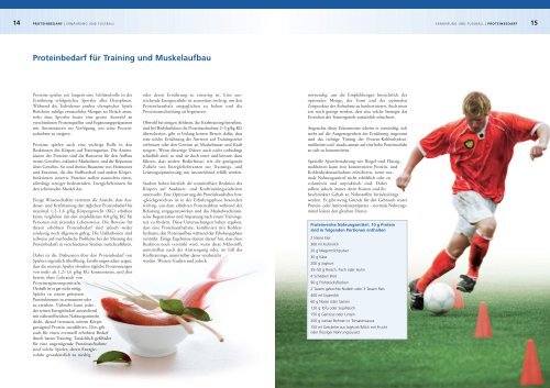 F-MARC Ernährung und Fussball - FIFA.com