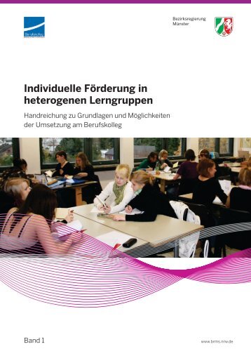 Individuelle Förderung in heterogenen Lerngruppen - Berufsbildung