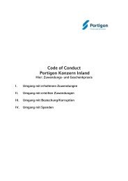 Code of Conduct Portigon Konzern Inland
