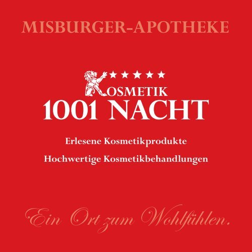 Kosmetik 1001 Nacht - Misburger-Apotheke 1001 Nacht