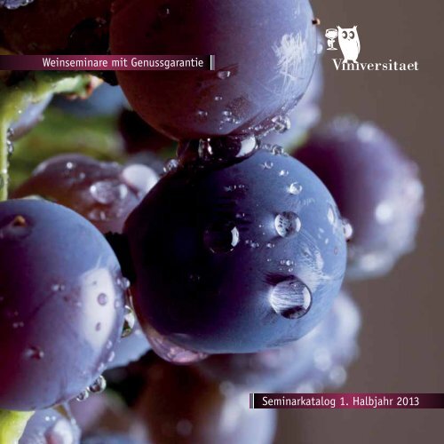 Weinseminare im 1. Halbjahr 2013 (PDF 2,1