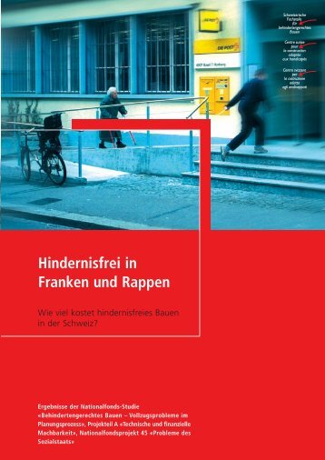 Hindernisfrei in Franken und Rappen - Schweizerische Fachstelle ...