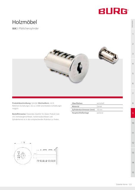 Katalog Möbelschlösser ca. 14MB - Burg