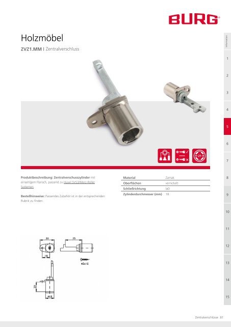 Katalog Möbelschlösser ca. 14MB - Burg